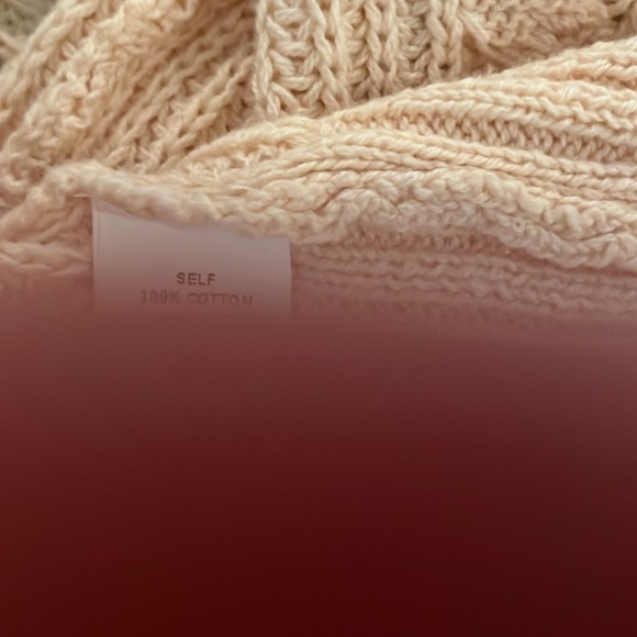 VICI.   Gorgeous.  All COTTON cardigan. Uber soft!   Oversized just right.  S/M - Picture 4 of 5